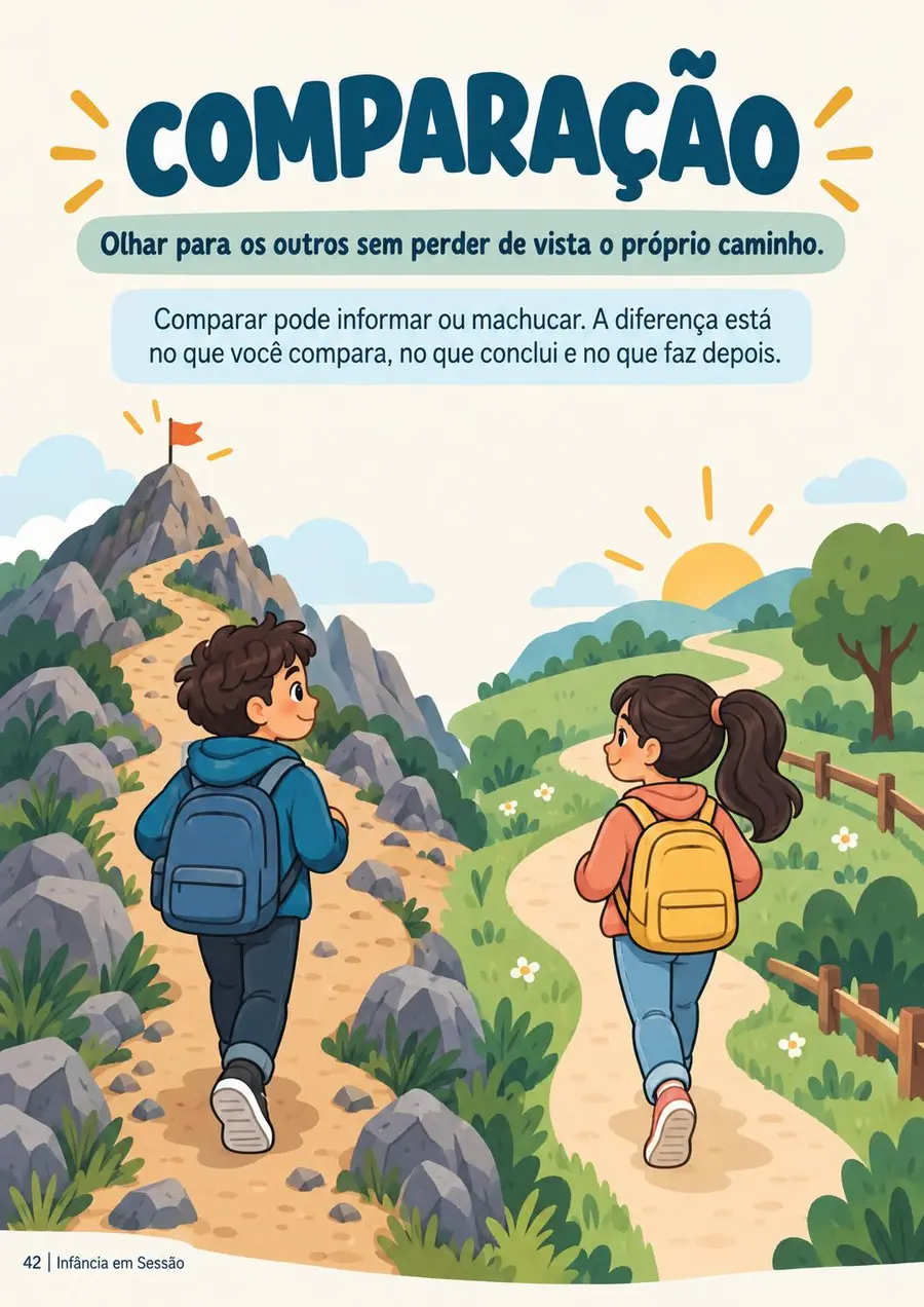 Amostra de atividade sobre comparação